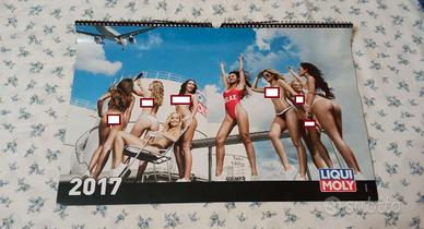 MAXI calendario Liqui moly girls 2017