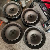 Cerchi ferro grande punto x15