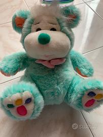 Peluche azzurro orsetto