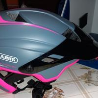 casco ciclismo MTB abus 