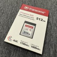 Scheda CFexpress Transcend 512 GB nuova