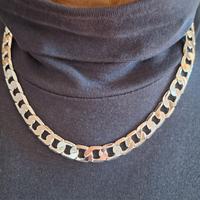 Catena Maglia Piana 12 mm. - 55 cm. 