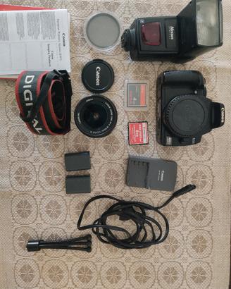 kit Canon 400d + flash