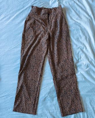 pantaloni donna gamba ampia taglia xs