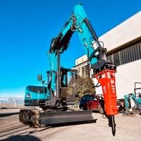 Miniescavatore da 90 Q.li braccio triplice