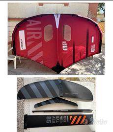Set wingfoil RRD: ala 6.0 + foil Universal 1750