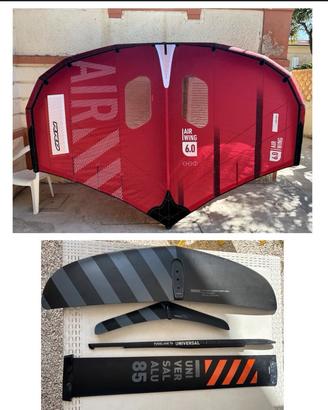 Set wingfoil RRD: ala 6.0 + foil Universal 1750