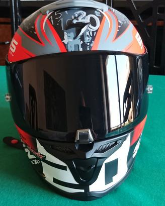 Casco Scorpion Exo R1  Replica Fabio
