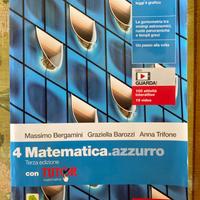 Libro matematica azzurro 4