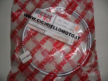 Ghiera cromata fanale aprilia classic red rose 50