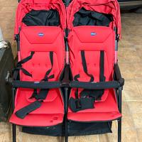 Passeggino holalà chicco gemellare rosso