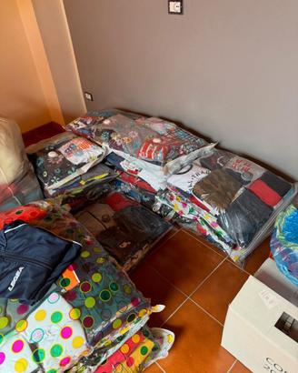 STOCK ABBIGLIAMENTO USATO BAMBINO 1/14 ANNI AL KG