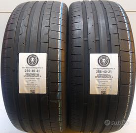 2 GOMME 255 40 21 CONTINENTAL A56683
