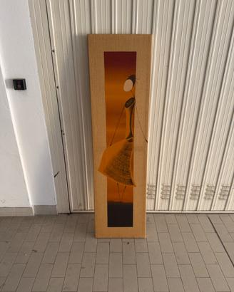 🖼️ PINTDECOR originale 40×150 – Quadro etnico