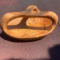 Cestino portafrutta il legno d’olivo