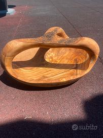 Cestino portafrutta il legno d’olivo