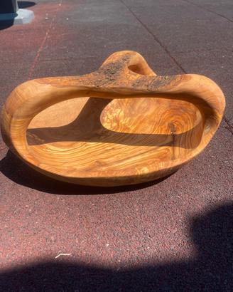 Cestino portafrutta il legno d’olivo