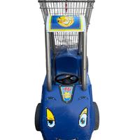 Carrello supermercato con macchinina