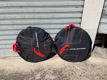 Coppia ruote fulcrum racing 4 DB 19 Disc Celeste
