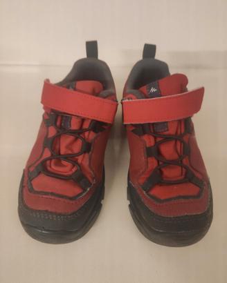 Scarpe da trekking con chiusura in velcro TG 28