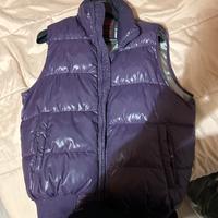 Giubbotto viola smanicato