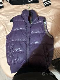 Giubbotto viola smanicato