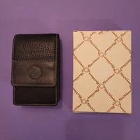 Portasigarette in vera pelle