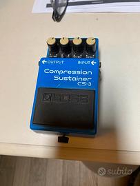 Boss pedale effetto conpressore