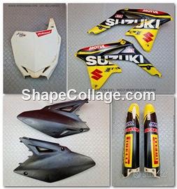 KIT PLASTICHE SUZUKI RMZ 450 2011 2013 RMZ450 2014