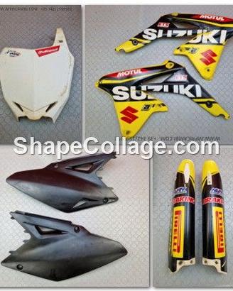 KIT PLASTICHE SUZUKI RMZ 450 2011 2013 RMZ450 2014