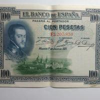 Banconota da 100 Pesetas Spagna