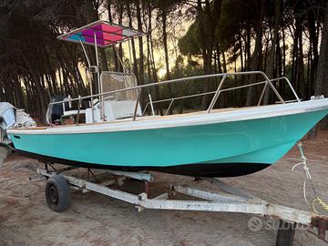 Mako 17 americana open con 90 cv 4 tempi mercury