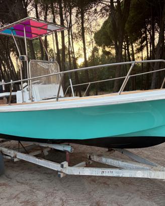 Mako 17 americana open con 90 cv 4 tempi mercury