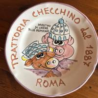 Piatto del buon ricordo Roma