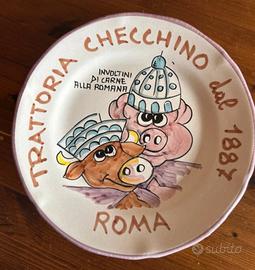 Piatto del buon ricordo Roma