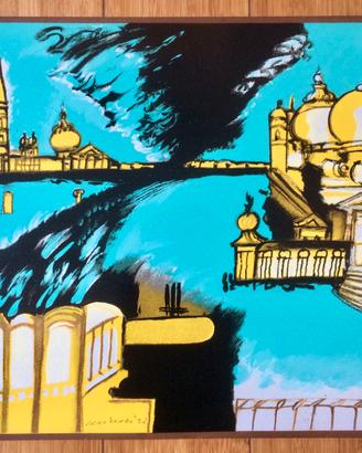 Serigrafia Remo Brindisi vintage