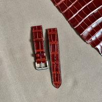 Cinturino in pelle di coccodrillo per orologio 20