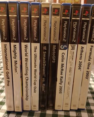 PLAYSTATION 2 - 10 giochi