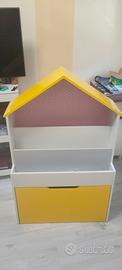 Libreria bambini per cameretta 