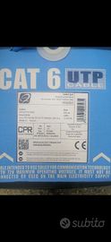 MATASSE CAVO UTP CAT.6 DA 305 METRI L'UNA (NUOVE)