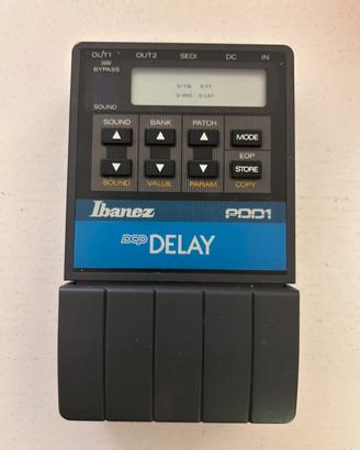 Pedale chitarra Ibanez PDD1 Dcp digital Delay