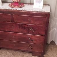 COMO' IN LEGNO MASSELLO VINTAGE ARTE POVERA