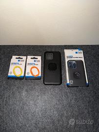 Cover Quad Lock MAG Iphone 15 pro Max + 2 anelli
