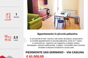 Bilocale in piccolo condominio , zona centrale