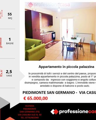 Bilocale in piccolo condominio , zona centrale
