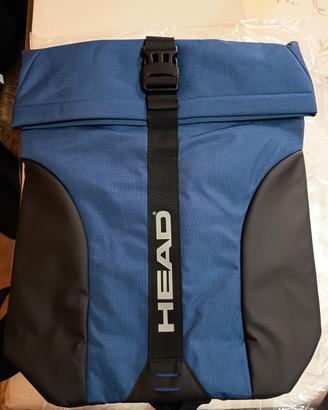 zaino head rolltop, con tasca per pc