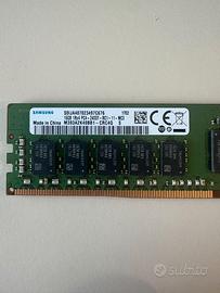 Moduli 16GB RAM Samsung DDR4 2400MHz ECC Server
