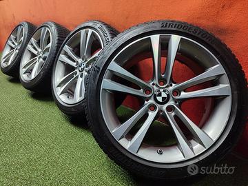 Cerchi BMW Serie 3 4 X1 X2 Gomme inverna 225 45 18