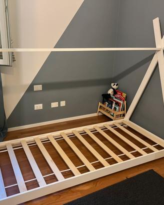 Letto singolo montessoriano