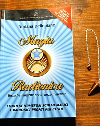 Libro Magia Radionica e pendolo occhio di tigre